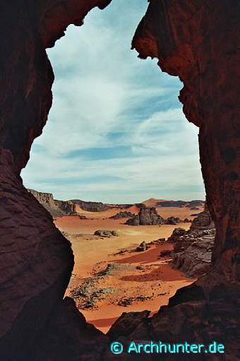 Blick vom World Cup Arch-Algerien