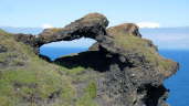 Arch bei Vestmannaeyjar (Westmänner Inseln)-Island
