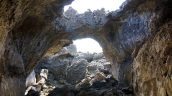 Lava-Arch on Vestmannaeyjar (Westmänner Inseln)-Island