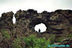 Dimmuborgi Arch-Iceland