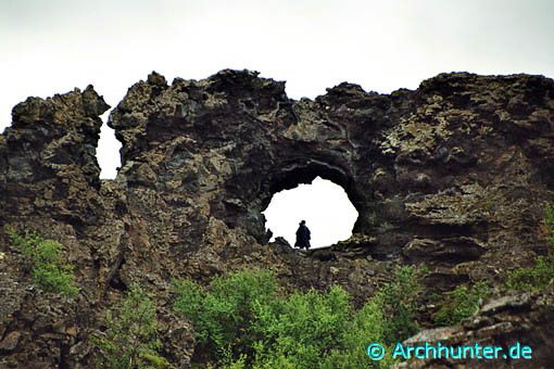 Dimmuborgi Arch-Iceland