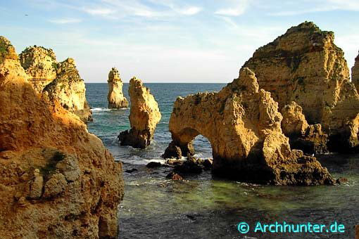 Ponta da Piedade Arch-Portugal